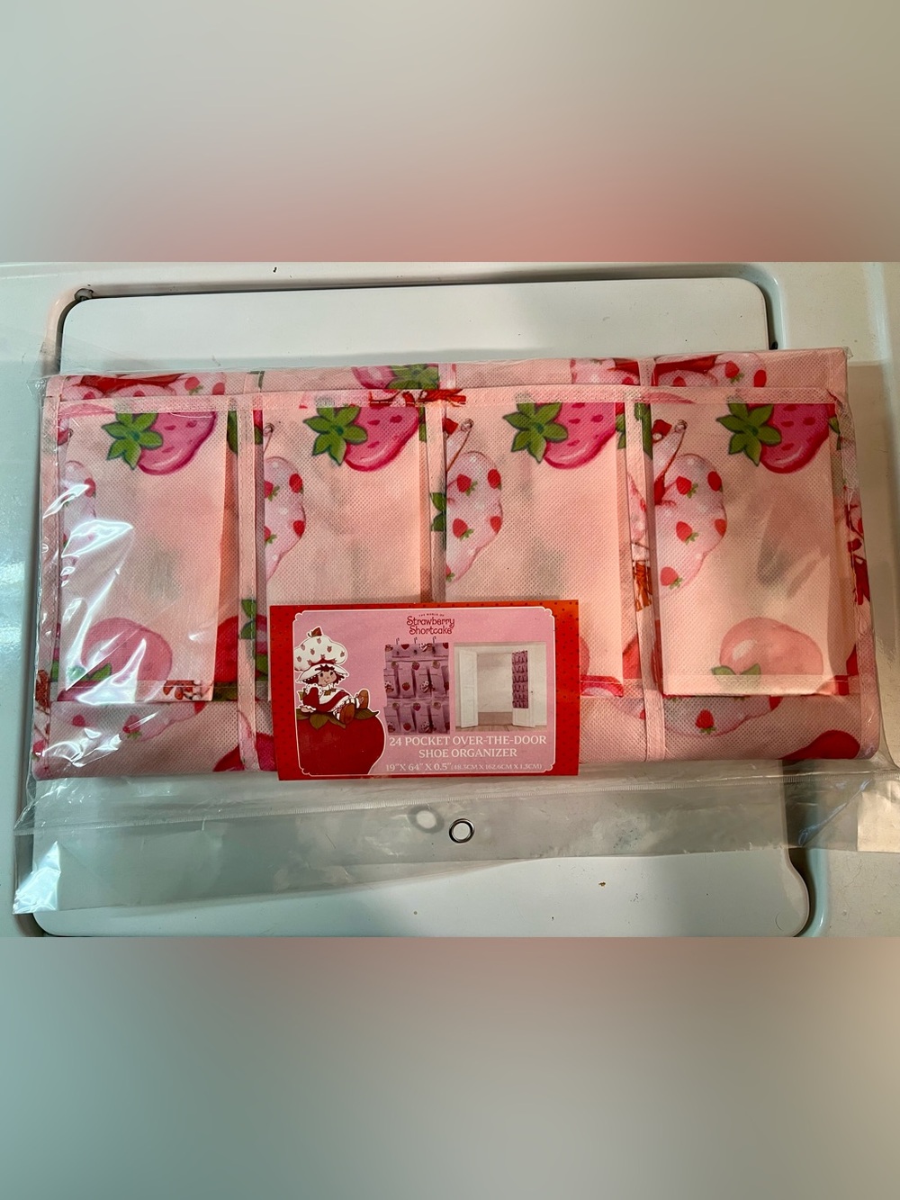 Strawberry Shortcake 24-Pocket Over-the-Door Shoe Organizer